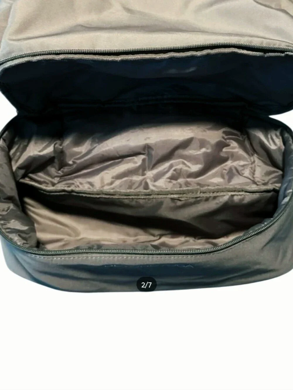 Beyond Yoga Convertible Gym Bag Backpack Tote Birch Gray Like New